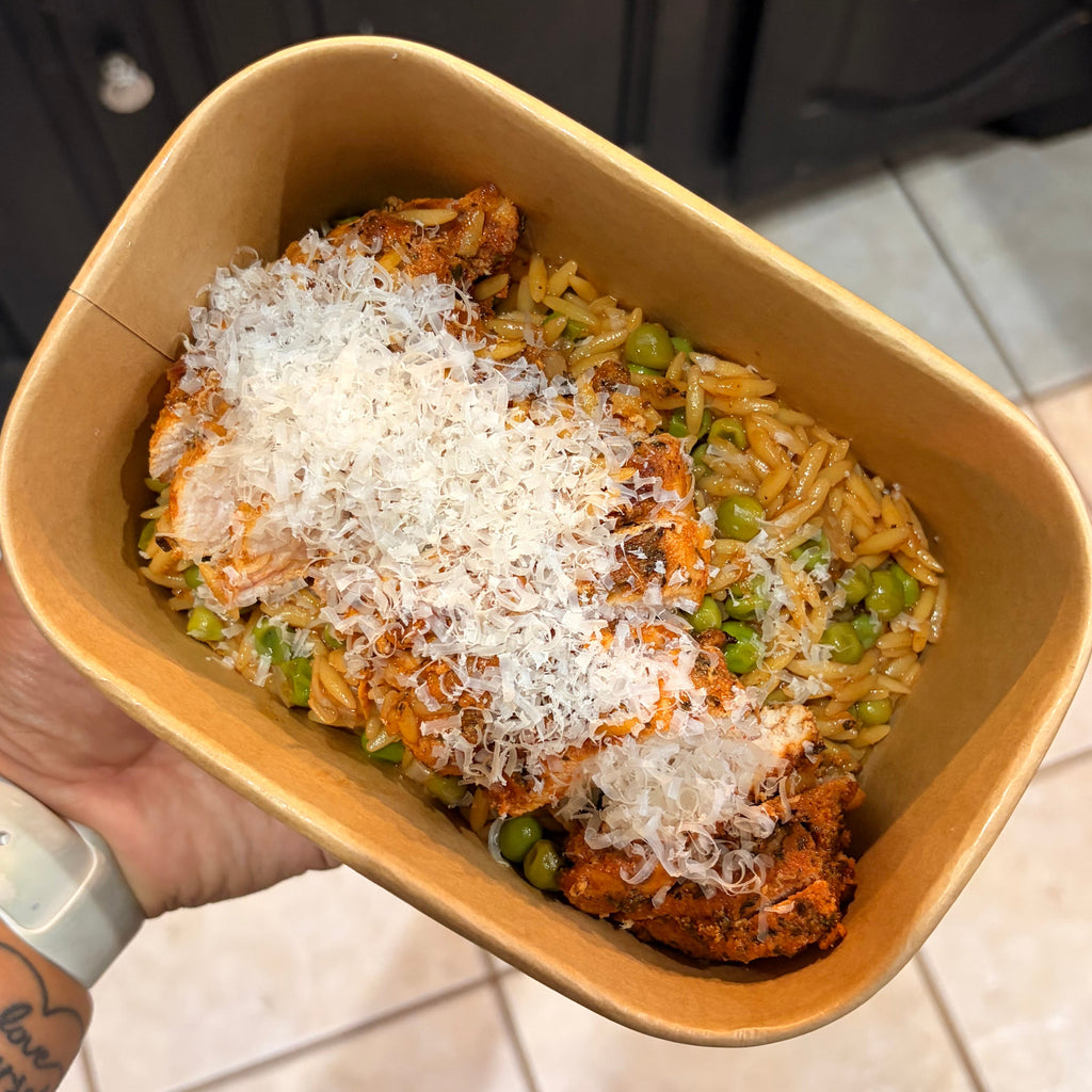 Lemon Herb Chicken Orzo