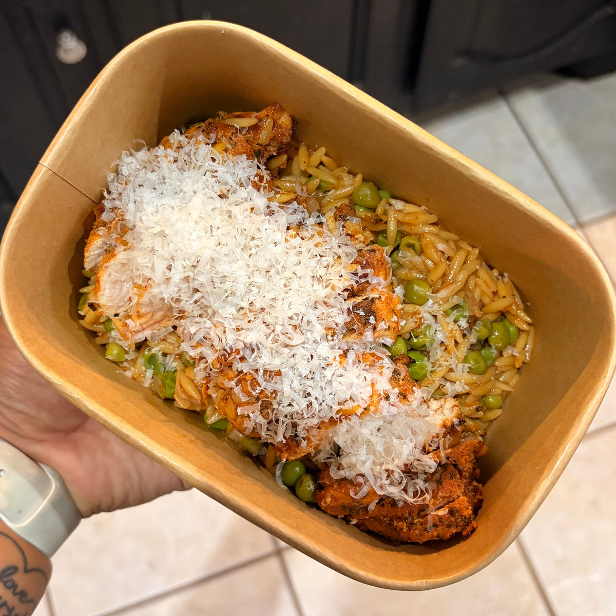 Lemon Herb Chicken Orzo